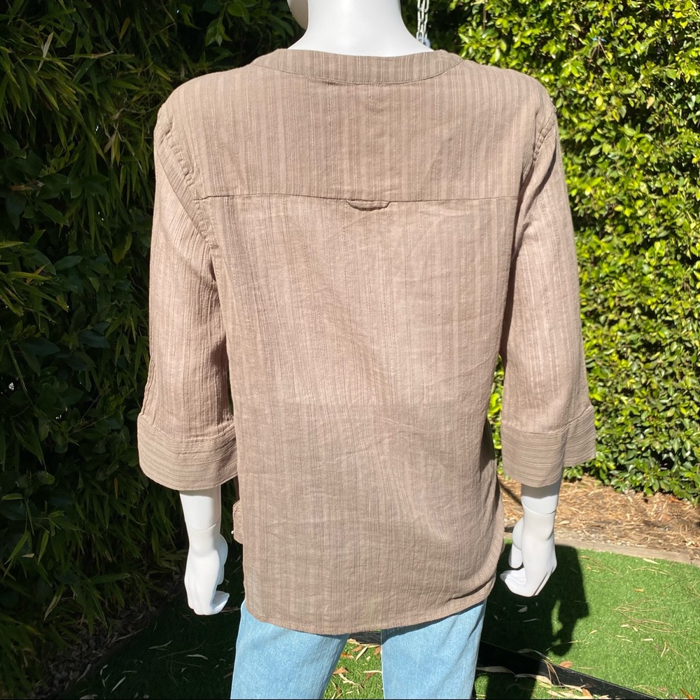 ALLSAINTS Wairyn 3/4 Sleeve Shirt - Picture 6 of 10